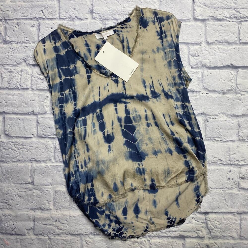 Oliviaceous Tie Dye Tank, Sample